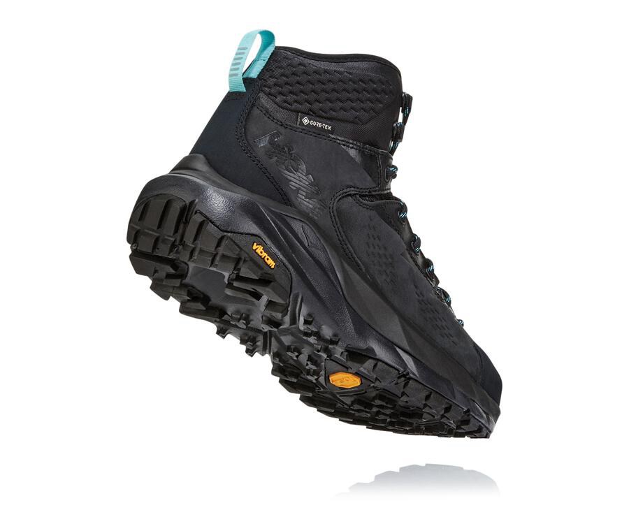 Hoka One One Kaha Gore-Tex Vandringsskor Dam - Svarta - RGYAX-3240